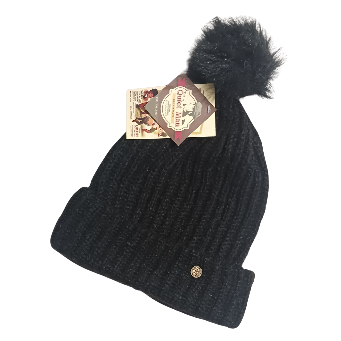 Quiet Man Beanie - Black