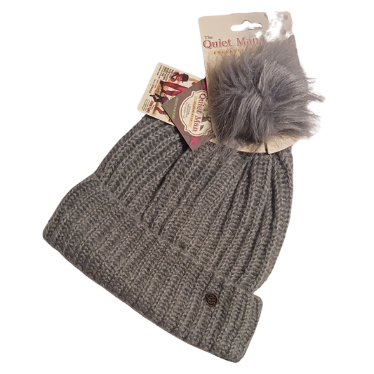 Quiet Man Beanie - Grey