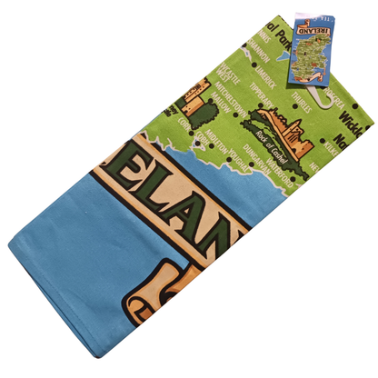 Tea Towel - Ireland Map