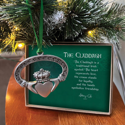 Irish Claddagh Ornament