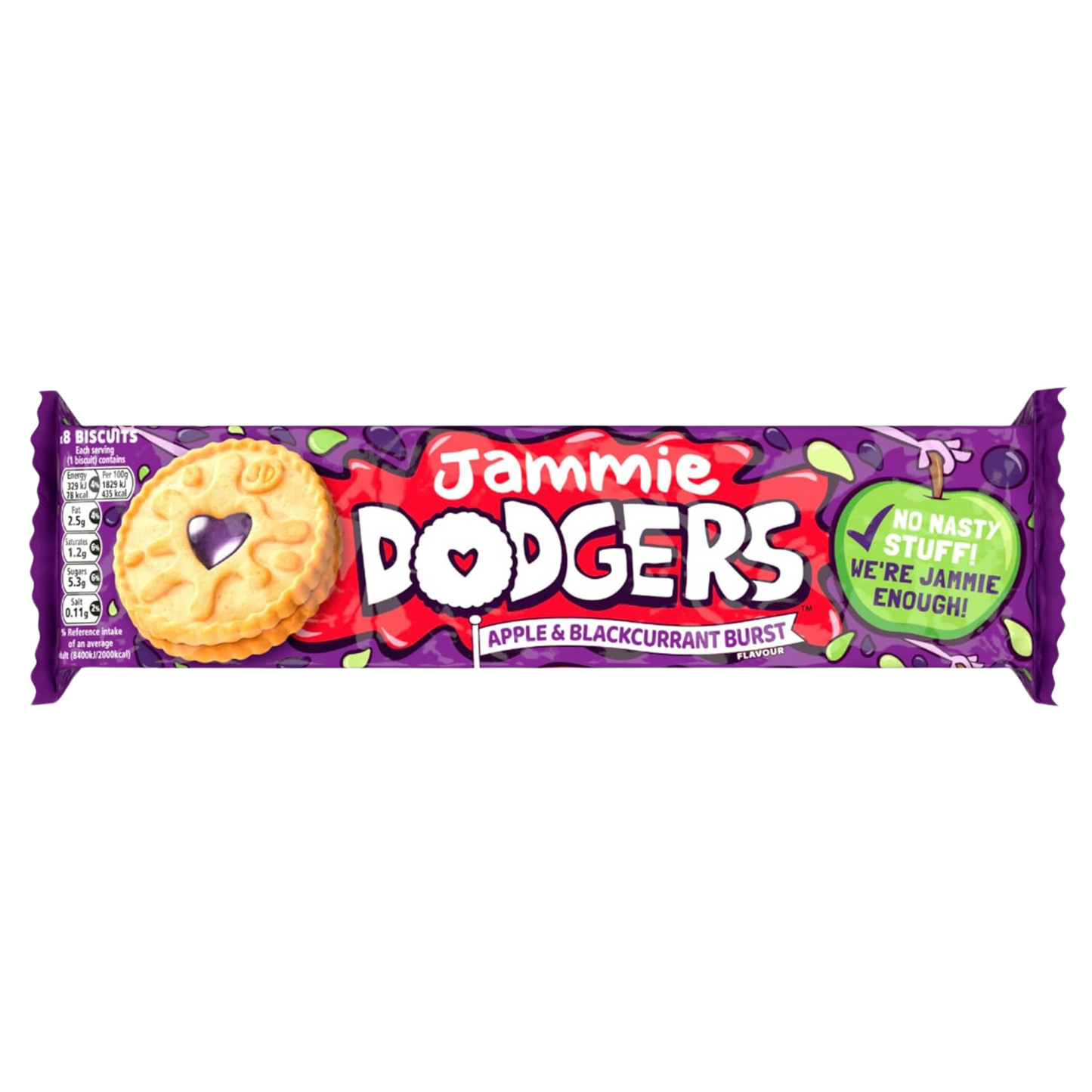 Jammie Dodgers Apple and Blackcurrant Burst